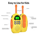 HPROMOT Rechargeable Walkie Talkies for Kids - Blue and Pink Set