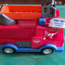 Blippi Interactive Fire Truck Toy with Figures and Sound Effects