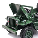Electric Military Jeep Ride-On Toy