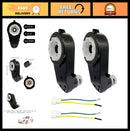 Set of 2 High-Speed Electric Motor Gearboxes for Kids' Ride-On Vehicles, 12V/24V Upgrade