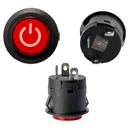 WEELYE Push Button Power Start Switch for 6V 12V Bumper Cars - 2 Pack