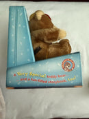 Vintage 1998 Baby Bear Plush with Interactive Goldilocks Storybook
