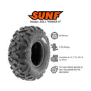 SunF 145/70-6 16x8-7 All Terrain ATV UTV Tires 6 PR POWER II A051 Set