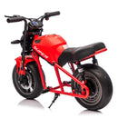 Children's Electric Motorcycle with 24V 300W Power and 14" Wide Tires, Speed Up to 11.18 MPH