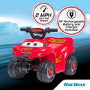 Disney Cars Quad Ride-On Toy for Toddlers Ages 1.5-3, 6 Volt Battery Powered