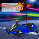 24V Electric Drift Kart Ride-On Toy for Boys and Girls