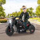OLAKIDS 6V Electric Ride-On Motorcycle for Kids with Bubble Feature