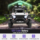 12V Electric Ride-On Truck for Kids with Dual Motors, Spring Suspension, and Remote Control