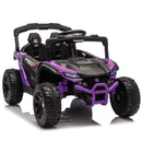 24V Children’s Electric UTV with 2.4G Remote Control, Four-Wheel Suspension & Bluetooth Connectivity