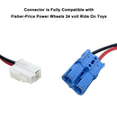 24V 8Ah Lithium Battery for Children's Ride-On Vehicles with 2A Charger and 25A BMS Compatibility