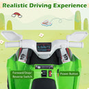 Children's 6V Battery-Operated Electric ATV with Detachable Trailer