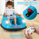 12V Electric Toddler Bumper Car with 360° Remote Control