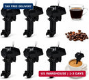 Set of 6 Novelty Boat Motor Coffee Mixers