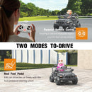 12V Electric Ride-On Car for Kids with Remote Control and Spring Suspension