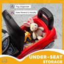 Red Mercedes-Benz C-Class Licensed Ride-On Car for Kids Ages 18-36 Months
