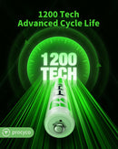 EBL 8 Count AAA NiMH Rechargeable Battery Set