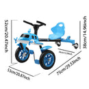 Electric Drifting Go Kart with Music for Children Ages 8-12