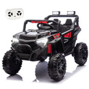 24V 400W Children’s Electric UTV with Remote Control, 4-Wheel Suspension, Bluetooth, MP3, and LED Lights