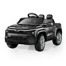 OROFULL 24V Chevrolet Electric Ride-On Car with LED Lights and MP3, Black