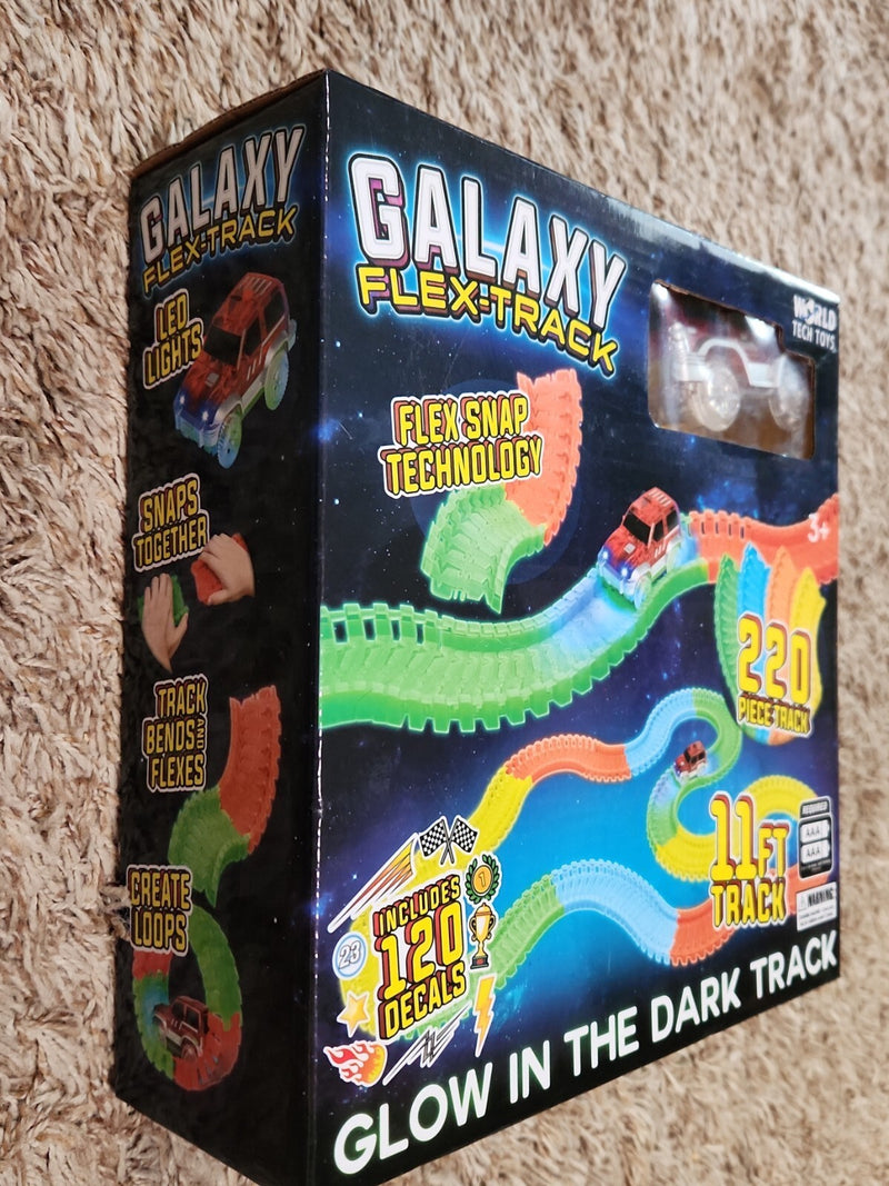 Galaxy Flex Glow-in-the-Dark Race Track 11ft