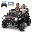 24V Dual-Seater Remote-Controlled Electric Ride-On Car with Four 100W Motors