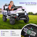 12V Electric Ride-On Truck for Kids with Dual Motors, Spring Suspension, and Remote Control