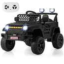 12V Battery-Powered Electric Ride-On Truck for Toddlers with 3 Speed Options
