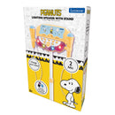 Lexibook Peanuts Adjustable Microphone Stand with Dual Mics, Voice Effects, and Illumination