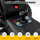 12V Children’s Ride-On Tractor with Trailer and Remote Control - Black