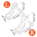 Passenger Mini Footboard Mount Kit for Harley Touring Motorcycles