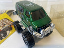 Retro Stomper Off-Road Beasts 4X4s with Lifted Suspension, Push-Manual Edition