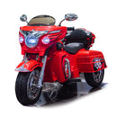 12V Electric Motorcycle Toy for Kids with LED Lights, Music, and Trunk, Ages 3-6