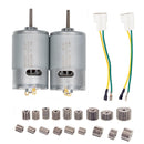 24V RS555 High-Speed Electric Motors 35000RPM - Set of 2 for Power Wheels & Ride-On Toys