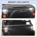 12V Kids Ride-On Truck with Remote Control, Power Wheels, and LED Lights