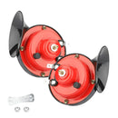 Vibrant Red Universal Moly Magnolia Horn for Trucks, Bikes, Boats, and RVs