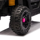 6-Wheel Electric Dump Truck Off-road Vehicle with Remote Control for Kids Ages 3-5