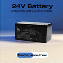 24V 7Ah Sealed Lead Acid Battery for Children's Ride-On Vehicles