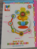 Digo Interactive Sound and Light Flower Toy with Suction Cup for Safe Learning Fun