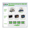 15A Smart 48V Golf Cart Charger for Club Car with Rapid Charging