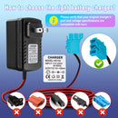 12V Charger for Peg-Perego John Deere Ground Force Tractor and Gators XUV