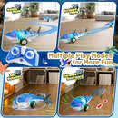 Glow-In-The-Dark Electric RC Shark Car for Kids - 2.4GHz Remote Control Toy