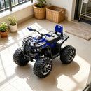 Blue Electric ATV Ride-On Car for Kids Ages 3-5