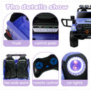 Kids Electric 12V Ride-On Jeep Truck with Remote Control and Powerful Battery