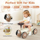 Push Car with Storage Space and Train Whistle Sound Feature