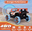 24V Battery-Powered Kids UTV Ride-On Car with Remote Control for Off-Road Adventures