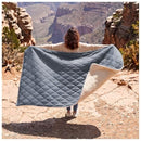 Cordless Heated Poncho Blanket for On-the-Go Comfort