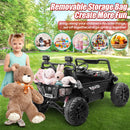 24V Dual Seat Electric Toy Car Truck 22" UTV with Remote Control and Sound Features