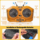 SJYN 13-Inch Remote Control Excavator Toy