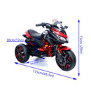 12V Battery-Powered Kids Motorcycle Ride-On with Illuminated Wheels