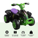 Monster Jam 6V Kids ATV Quad - Safe and Powerful Ride-On Toy